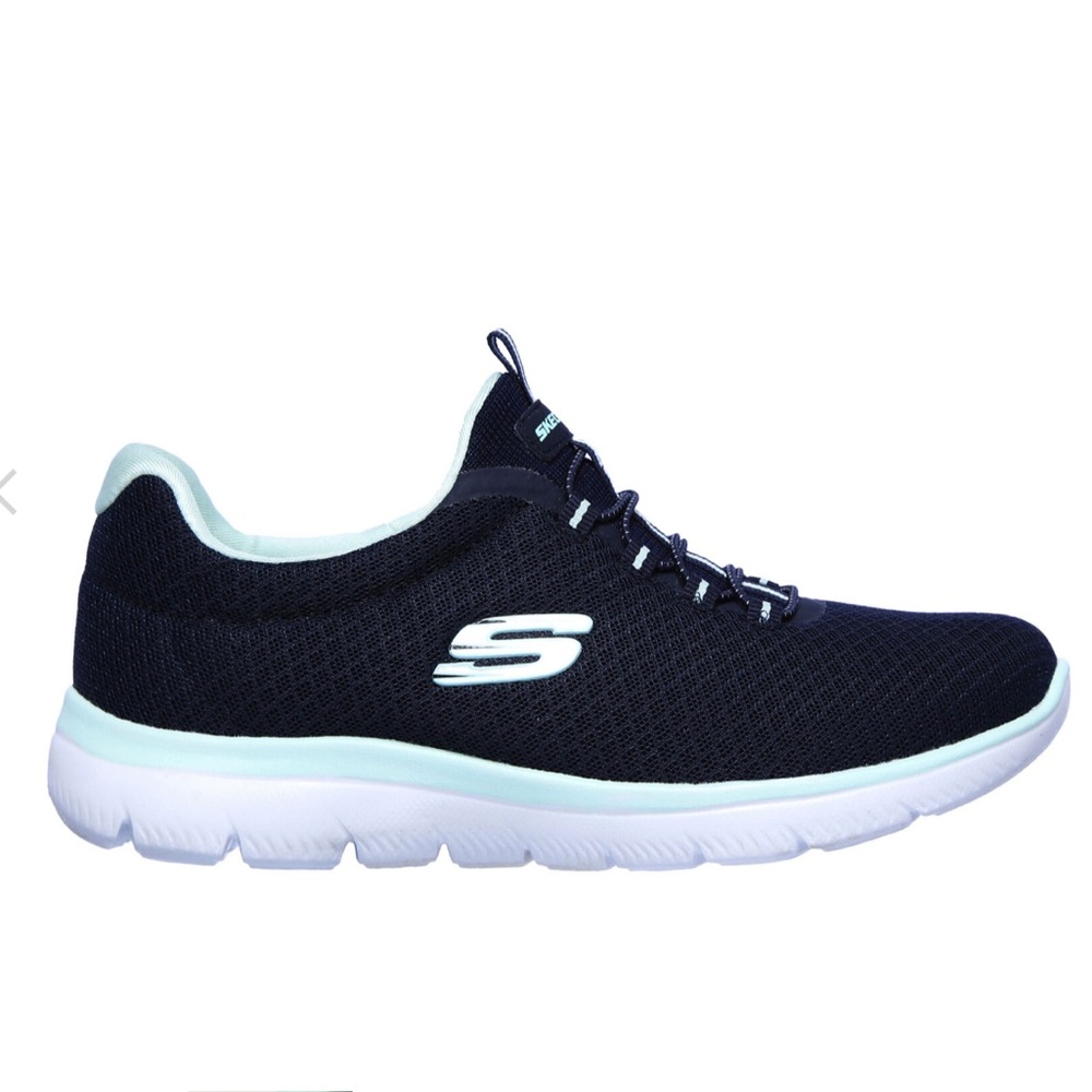 Sketchers sneakers Women’s Summit size 7.5 Navy/Aqua